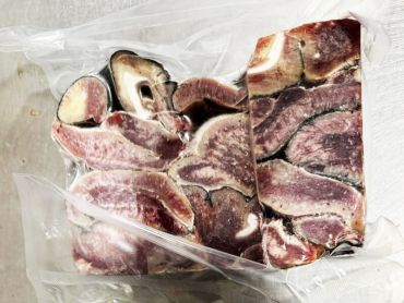 Заморожена яловича морда для собак – 1 кг