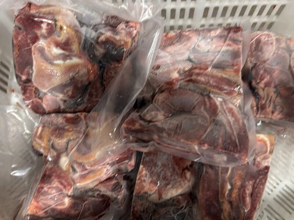 Яловича морда для собак заморожена – 15 кг