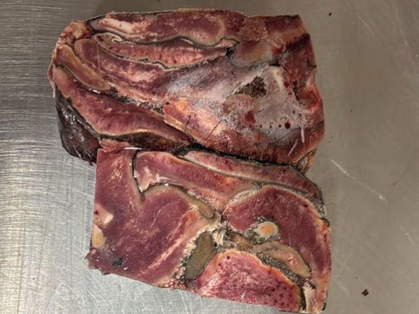 Натуральні яловичі ласощі для собак – морда заморожена 5 кг